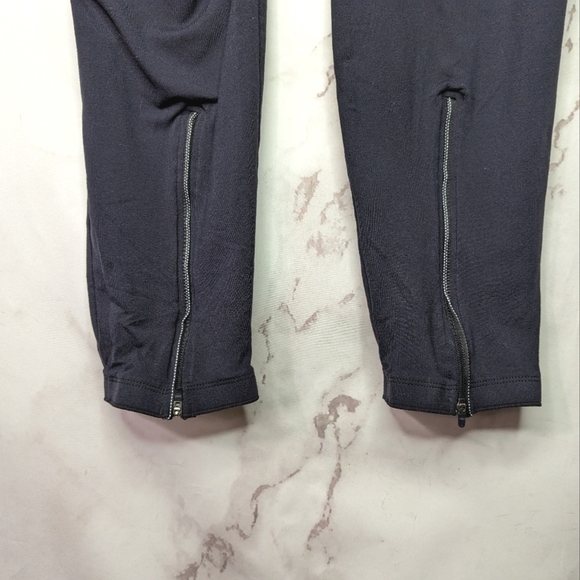 REI Legging Men Size Large Black Zip Leg Baselayer Running - Picture 7 of 11